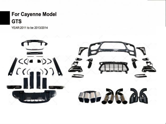 Комплект обвесов (2010-2015, GTS) для Porsche Cayenne