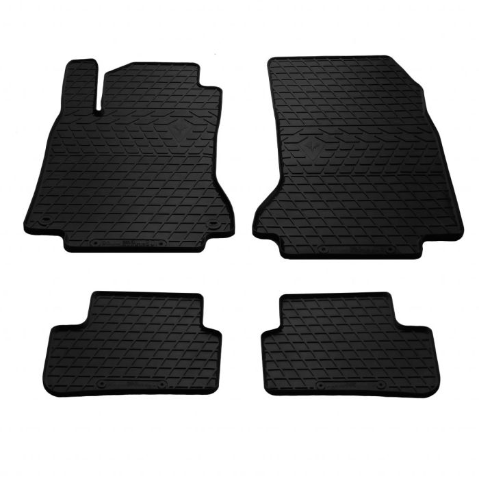 Резиновые коврики (4 шт, Stingray Premium) для Mercedes CLA C117 2013-2019 гг