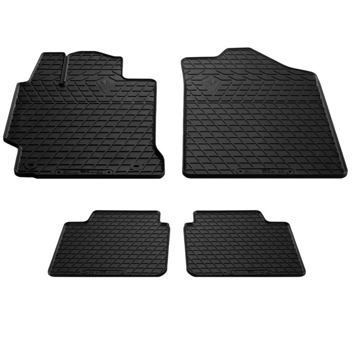 Резиновые коврики (4 шт, Stingray Premium) для Toyota Camry 2011-2018 гг
