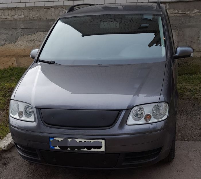 Зимняя решетка (верхняя, 2003-2006) Матовая для Volkswagen Touran