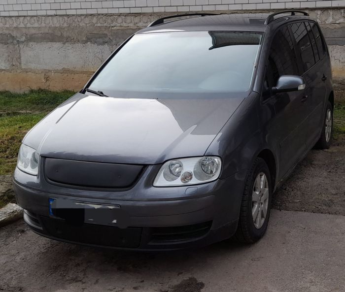 Зимняя решетка (верхняя, 2003-2006) Матовая для Volkswagen Touran