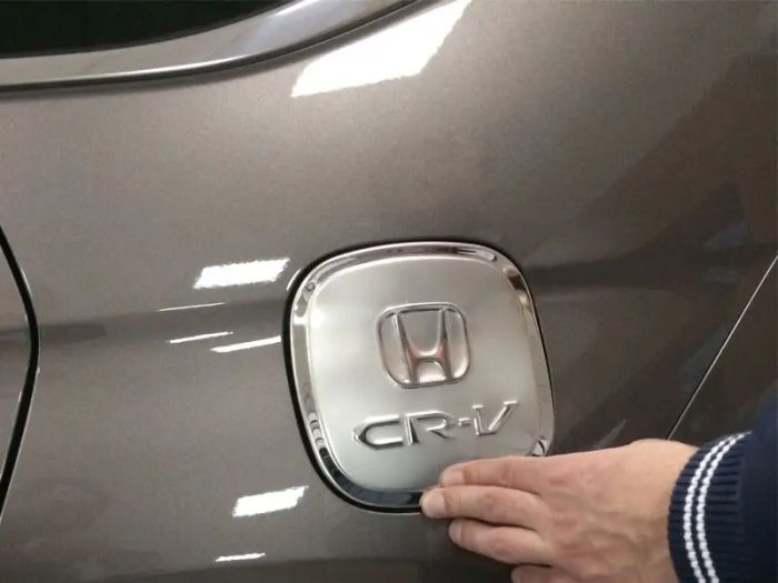 Накладка на бак (ABS) для Honda CRV 2012-2016 гг