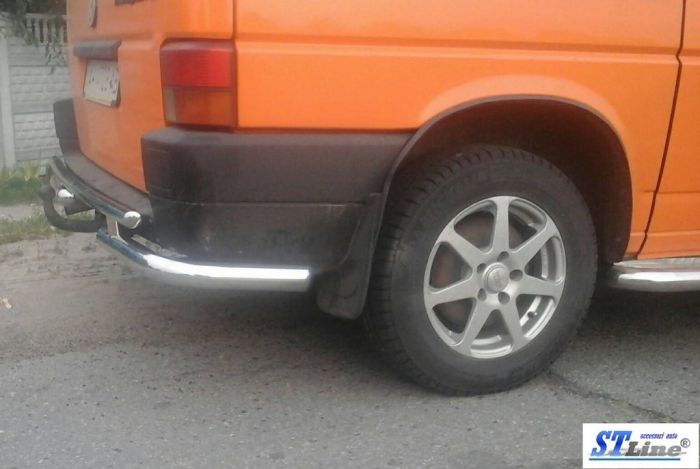 Задняя дуга AK003-2 (нерж) для Volkswagen T4 Caravelle/Multivan