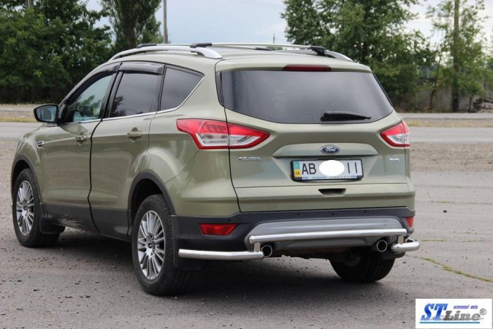 Задняя дуга AK002-3 (нерж) для Ford Kuga/Escape 2013-2019 гг