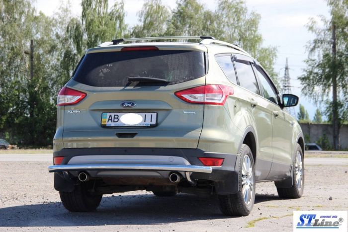 Задняя дуга AK002 (нерж) для Ford Kuga/Escape 2013-2019 гг