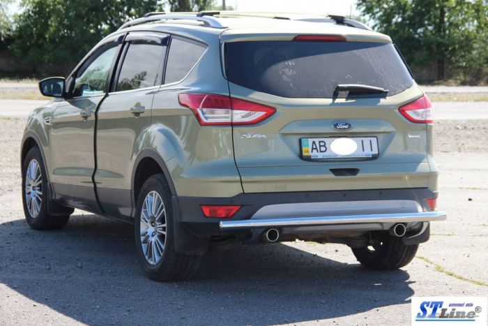 Задняя дуга AK002 (нерж) для Ford Kuga/Escape 2013-2019 гг