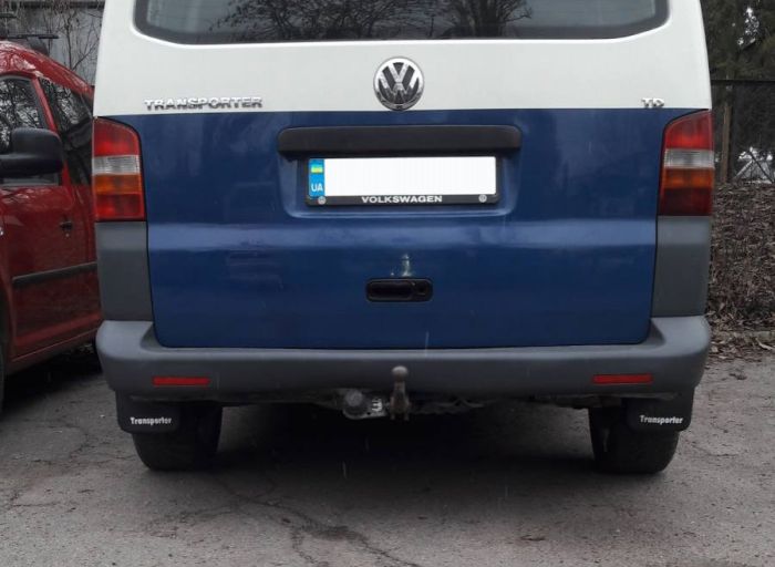 Задние брызговики (дешевые) для Volkswagen T5 Transporter 2003-2010 гг