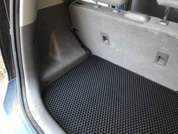 Коврик багажника (EVA, черный) для Kia Soul II 2013-2018 гг