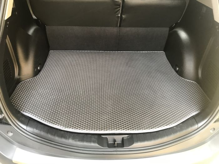 Коврик багажника с докаткой (EVA, черный) для Toyota Rav 4 2013-2018 гг