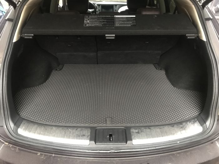Коврик багажника (EVA, черный) для Infiniti QX70 2013-2024 гг