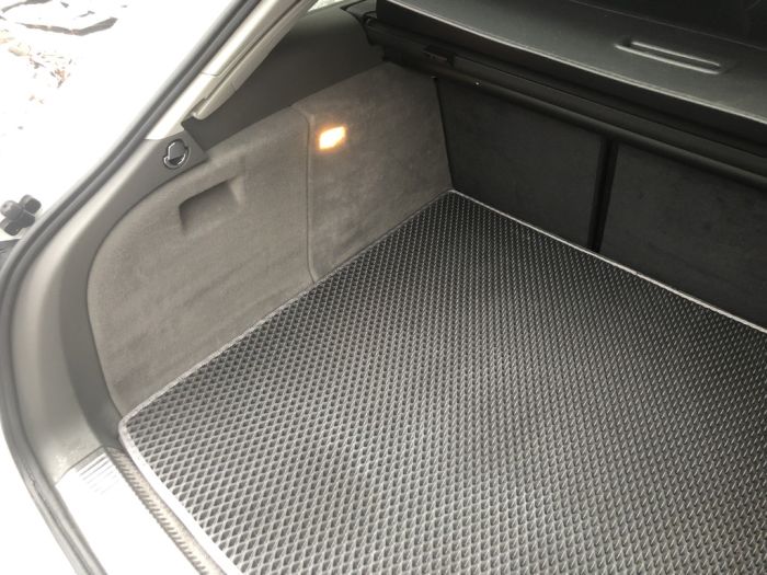 Коврик багажника SW (EVA, черный) для Ауди A4 B8 2007-2015 гг