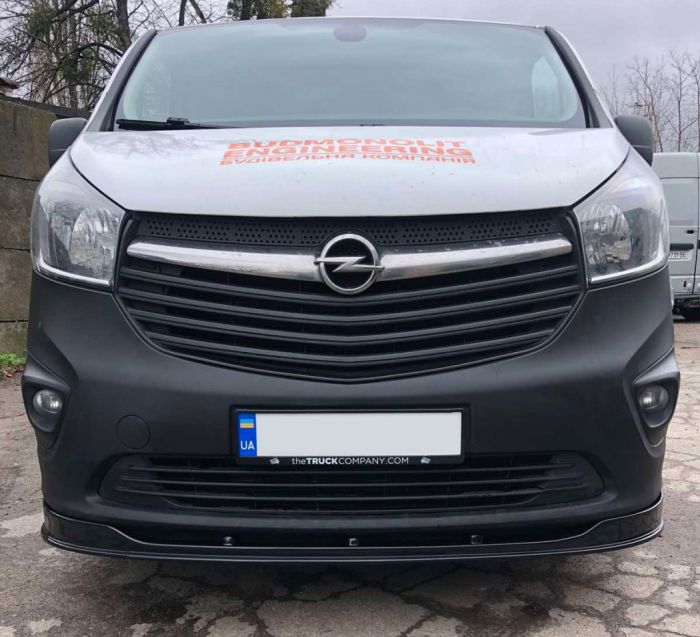 Передняя лип юбка (ABS) для Opel Vivaro 2015-2019 гг