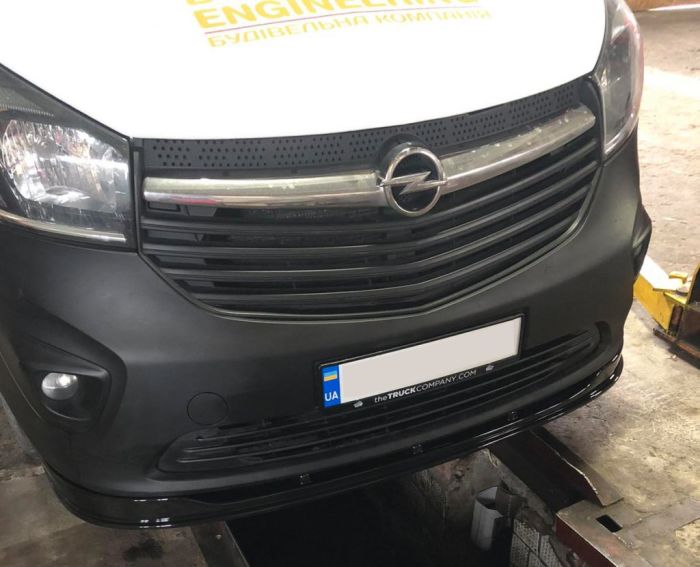 Передняя лип юбка (ABS) для Opel Vivaro 2015-2019 гг