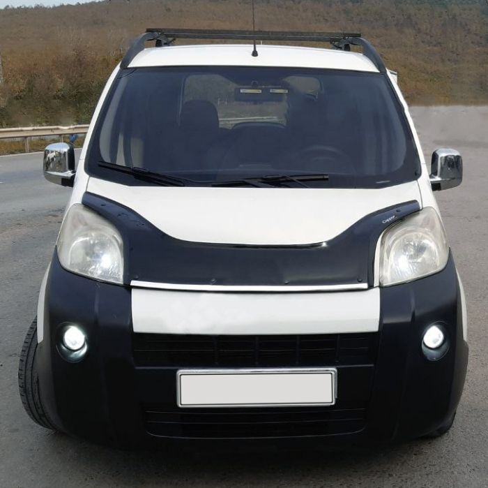 Дефлектор капота (EuroCap) для Fiat Fiorino/Qubo 2008-2024 гг