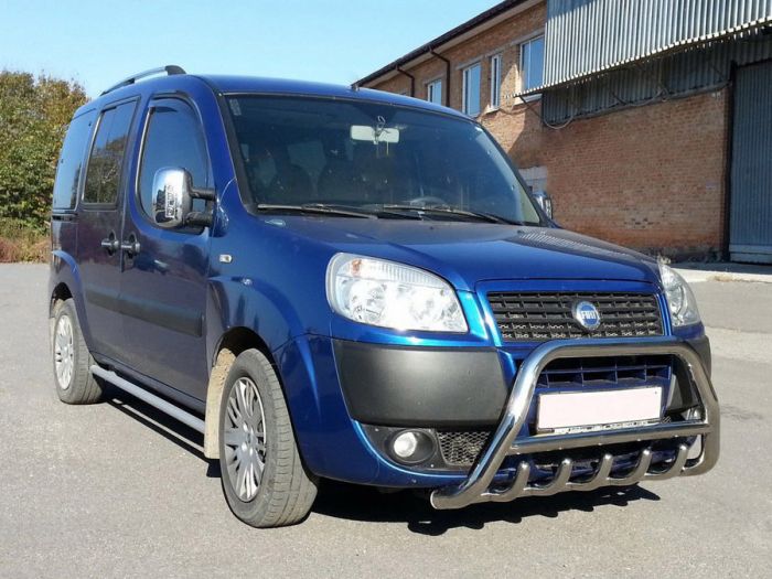 Кенгурятник WT003 (нерж.) 51 мм для Fiat Doblo I 2005-2010 гг