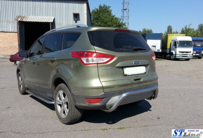 Задняя дуга AK007 (нерж) для Ford Kuga 2008-2013 гг