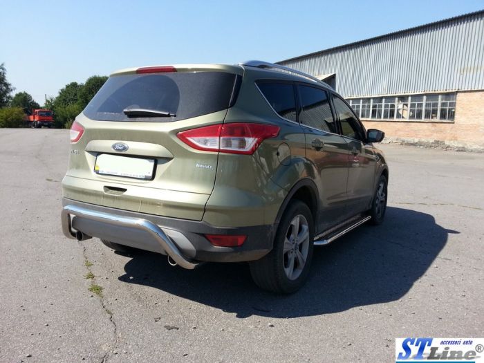 Задняя дуга AK007 (нерж) для Ford Kuga 2008-2013 гг