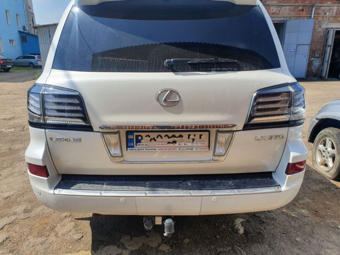 Задние стопы 2012-2015 (Supercharger, 2 шт) для Lexus LX570 / 450d