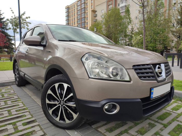 Накладки на противотуманки обводка (2 шт, нерж.) для Nissan Qashqai 2007-2010 гг