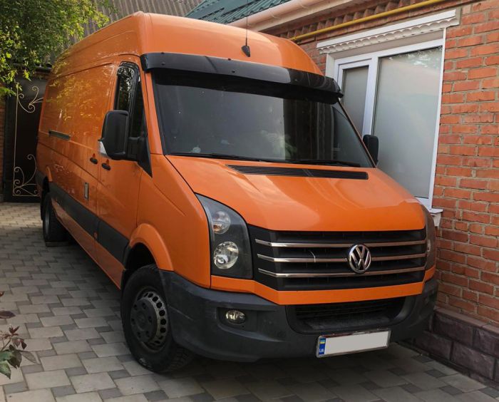 Накладки на решетку 2011-2017 OmsaLine - Итальянская нержавейка для Volkswagen Crafter