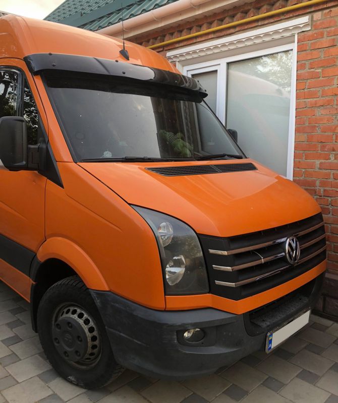 Накладки на решетку 2011-2017 OmsaLine - Итальянская нержавейка для Volkswagen Crafter