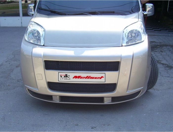 Накладка на передний бампер V1 (под покраску) для Peugeot Bipper 2008-2024 гг