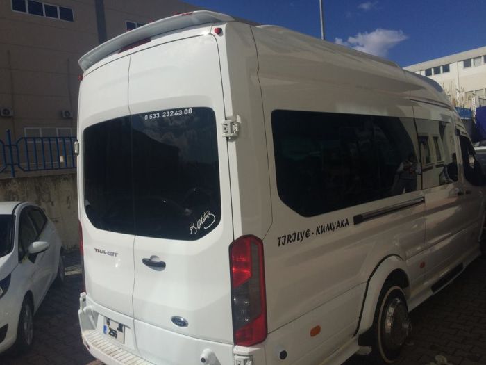 Спойлер Anatomik (2014-2019, под покраску) для Ford Transit