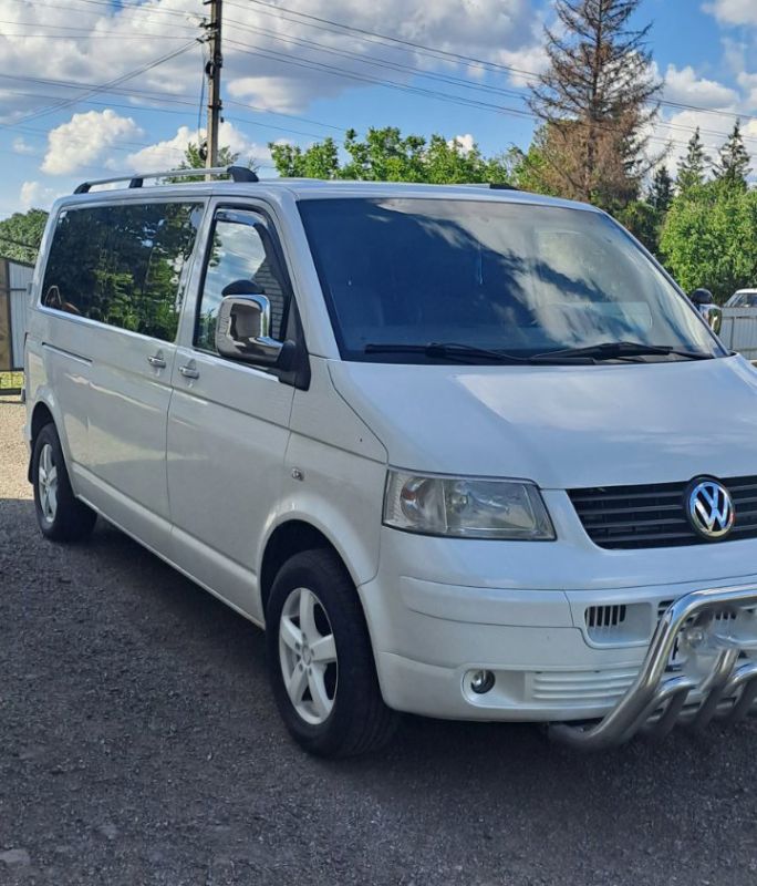 Накладки на зеркала (2 шт) Carmos - Хромированный пластик для Volkswagen T5 Transporter 2003-2010 гг