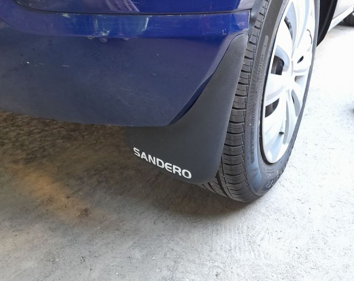 Задние брызговики (2 шт.) для Dacia Sandero 2007-2013 гг