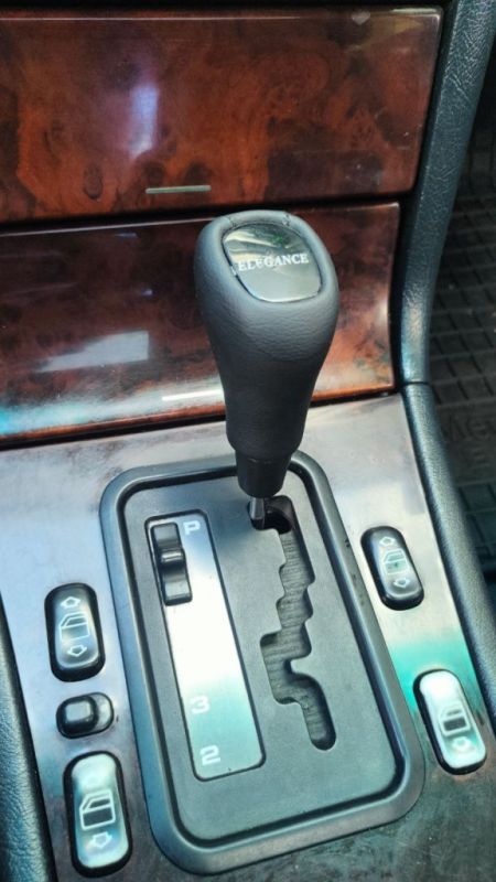 Ручка КПП ОЕМ Elegance (кожзам) для Mercedes S-сlass W140