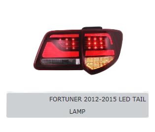 Задние фонари V1 (2012-2015, 2 шт) для Toyota Fortuner
