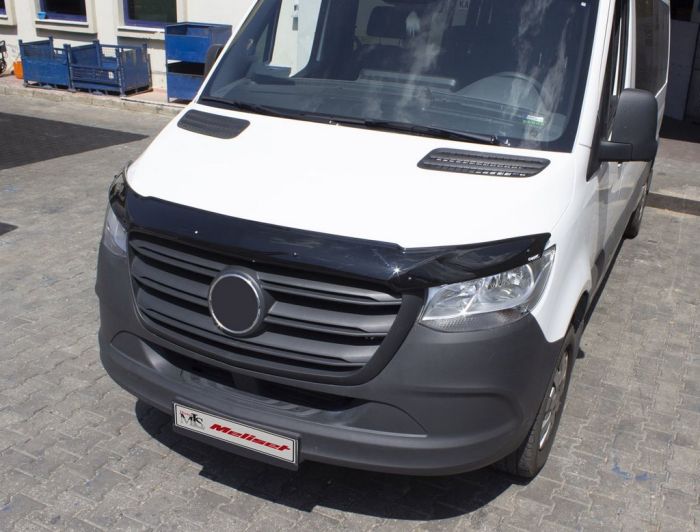 Дефлектор капота (EuroCap) для Mercedes Sprinter 2018-2024 гг