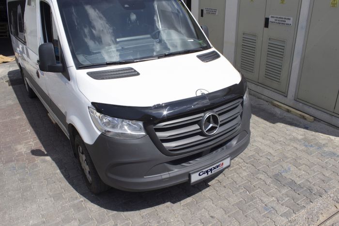 Дефлектор капота (EuroCap) для Mercedes Sprinter 2018-2024 гг