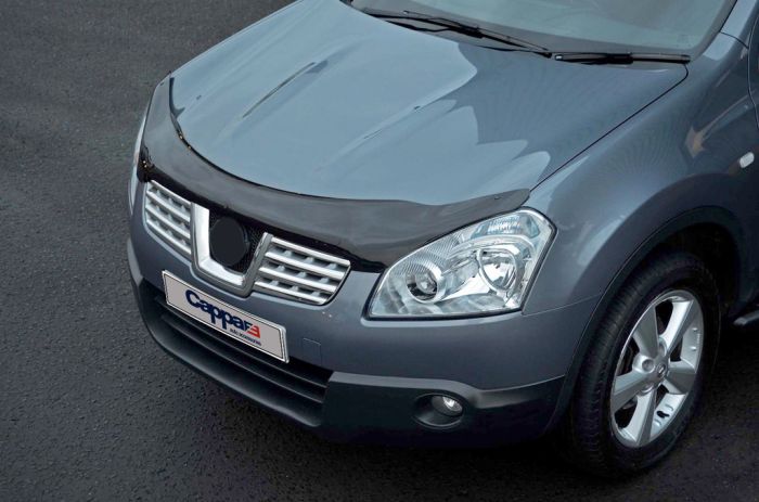 Дефлектор капота (EuroCap) для Nissan Qashqai 2007-2010 гг