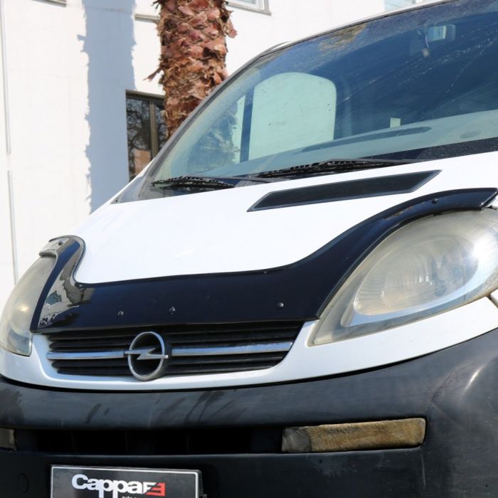 Дефлектор капота длинная (EuroCap) для Opel Vivaro 2001-2015 гг