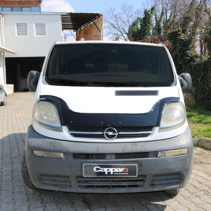 Дефлектор капота длинная (EuroCap) для Opel Vivaro 2001-2015 гг