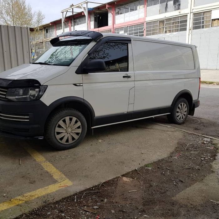 Комплект молдингов и арок (11 деталей) 1 дверь, Длинная база для Volkswagen T5 2010-2015 гг