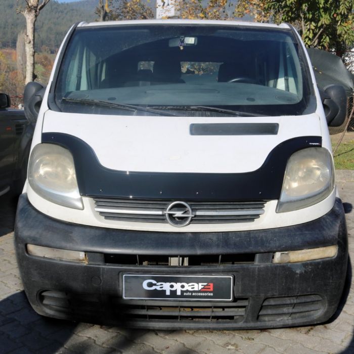 Дефлектор капота длинная (EuroCap) для Renault Trafic 2001-2015 гг