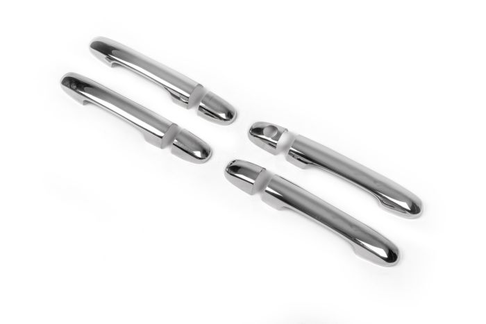 Накладки на ручки (4 шт., нерж.) Carmos - Турецкая сталь для Hyundai I-20 2012-2014 гг
