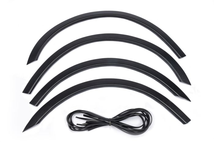 Накладки на арки (4 шт, черные) Металлические для Volkswagen Golf 3