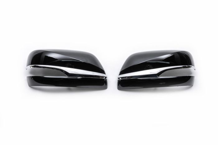 Крышки зеркал (стиль TRD Sport) Черный цвет для Lexus GX460