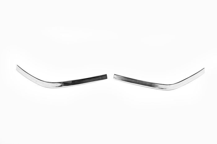 Накладки на задние фонари (2 шт, нерж) для Skoda Yeti 2010-2024 гг