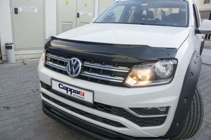 Дефлектор капота (EuroCap) для Volkswagen Amarok 2010-2022 гг