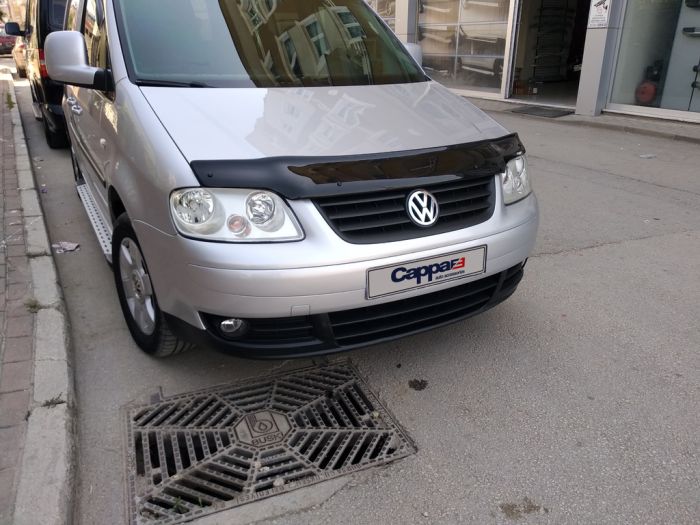 Дефлектор капота (EuroCap) для Volkswagen Caddy 2004-2010 гг