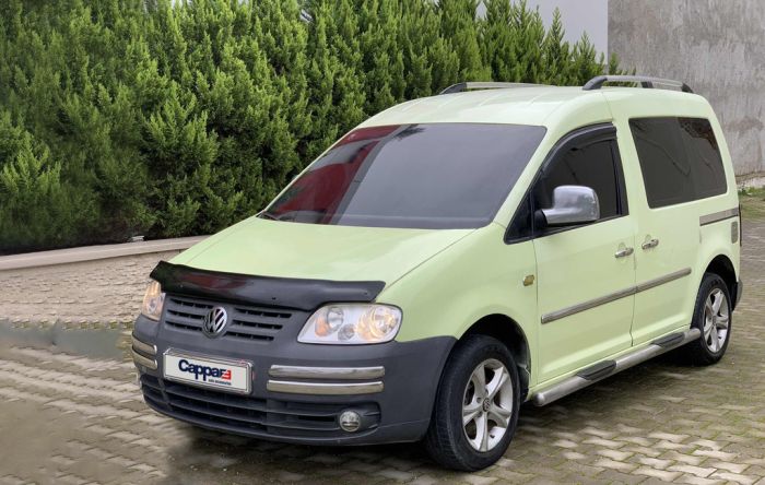 Дефлектор капота (EuroCap) для Volkswagen Caddy 2004-2010 гг