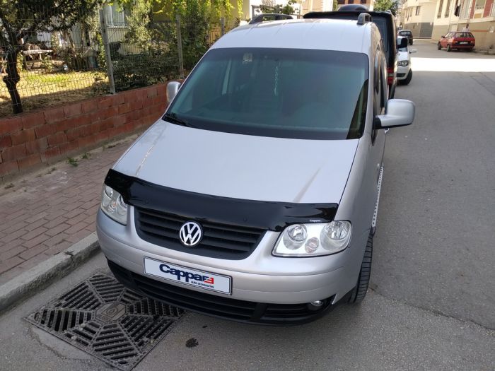 Дефлектор капота (EuroCap) для Volkswagen Caddy 2004-2010 гг