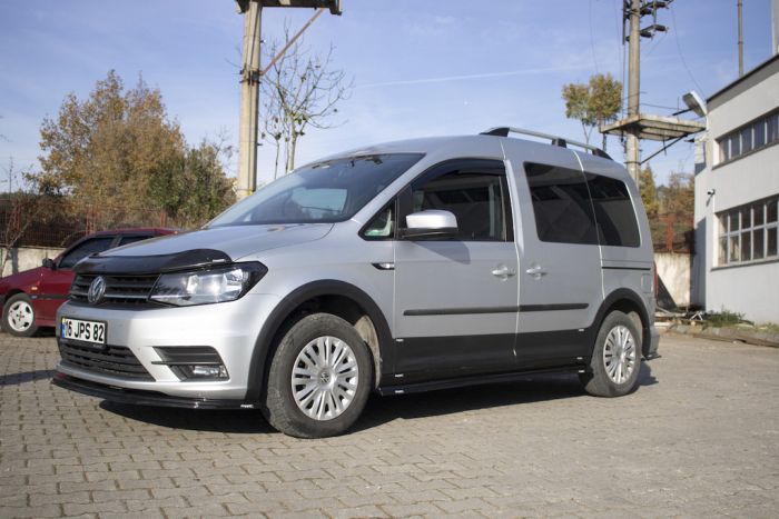 Дефлектор капота (EuroCap) для Volkswagen Caddy 2015-2020 гг