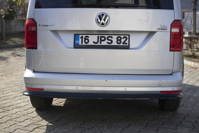 Задняя лип юбка (ABS) для Volkswagen Caddy 2015-2020 гг