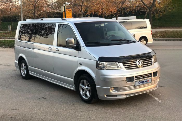 Дефлектор капота (EuroCap) для Volkswagen T5 Transporter 2003-2010 гг