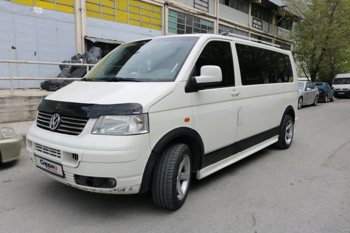 Дефлектор капота (EuroCap) для Volkswagen T5 Transporter 2003-2010 гг